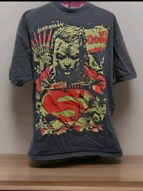DC COMICS Superman Graphic T-Shirt Men's Size XL
